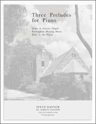 Three Preludes for Piano piano sheet music cover Thumbnail